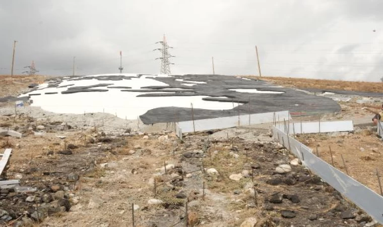 Uzaydan görülebilen Atatürk portresinin yenilenmesi için 4 bin ton beton kullanıldı