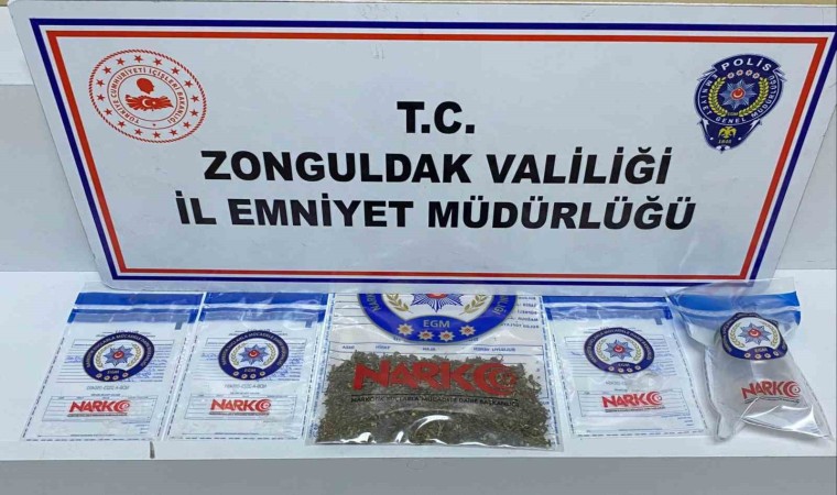 Zonguldakta uyuşturucu operasyonu