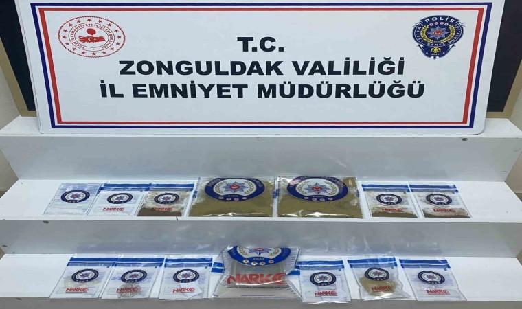 Zonguldakta uyuşturucu operasyonunda 1 tutuklama