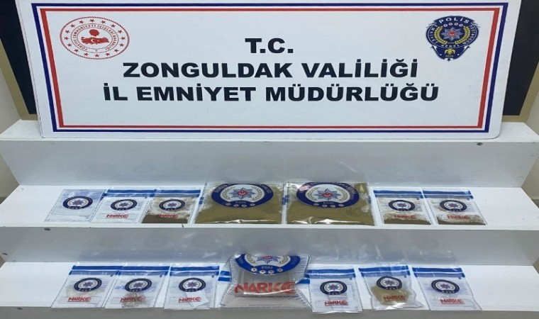 Zonguldakta uyuşturucu operasyonunda 1 tutuklu