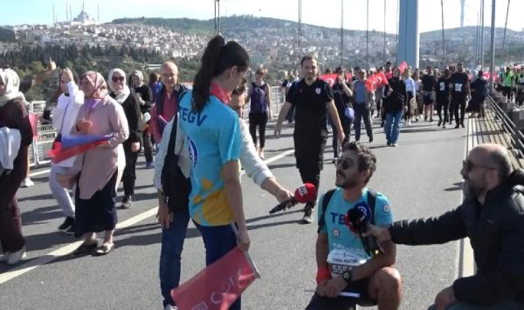 45’inci İstanbul Maratonu’ndan renkli görüntüler