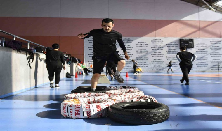 ABBnin parkur hazırlık kursları devam ediyor