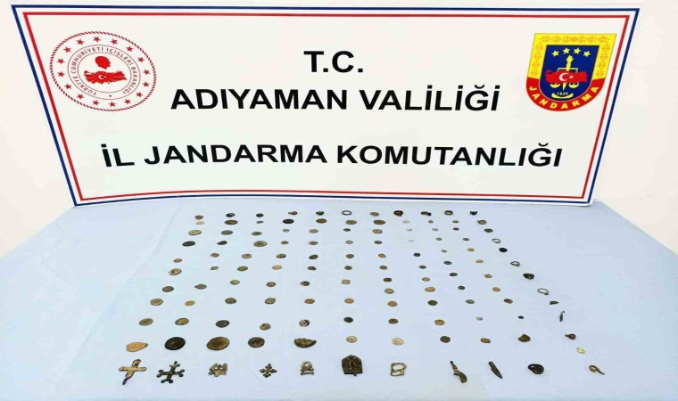 Adıyamanda tarihi eser operasyonu