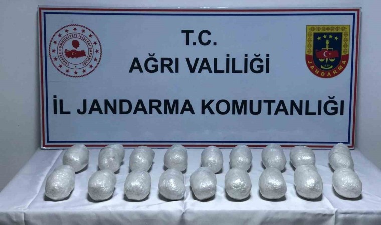 Ağrıda kaçakçılık ve uyuşturucu operasyonu