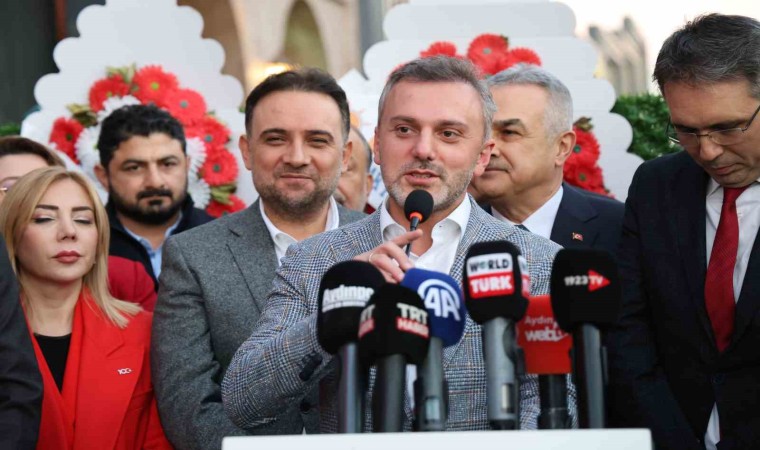 AK Parti Aydın İl Başkanlığının yeni binası törenle açıldı