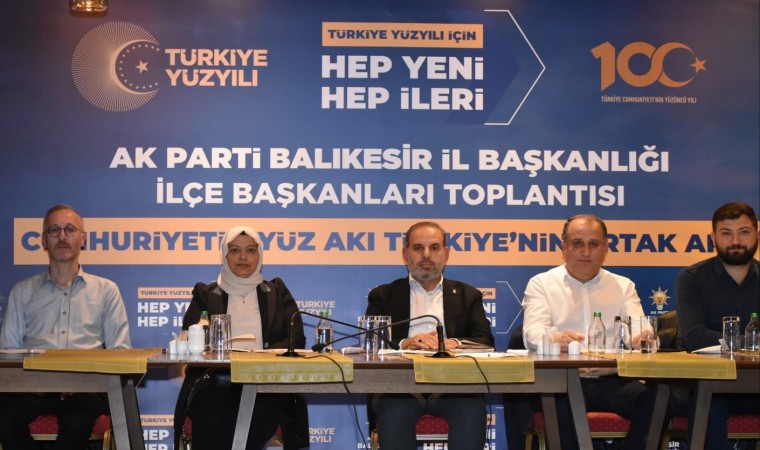 AK Parti Balıkesirde İlçe Başkanları toplantısı