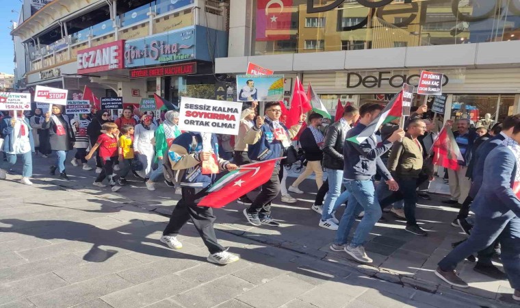 AK Parti Niğde Gençlik Kollarından Filistine destek açıklaması