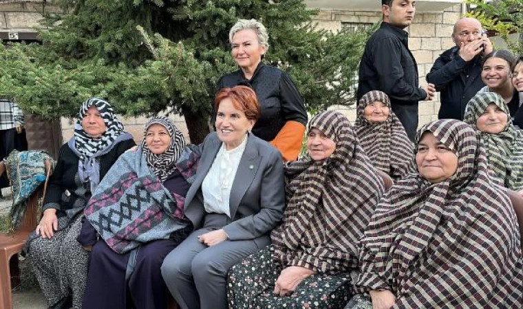 Akşener: Bu ülkeyi yönetebileceğimizi belediye başkanlarıyla ispat edeceğiz