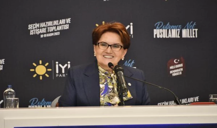 Akşener: İspat edildiği takdirde politikayı bırakırım