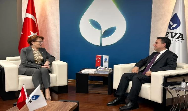 Akşener’den Babacan’a taziye ziyareti