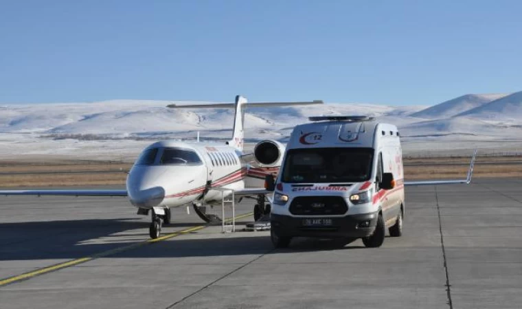 Ambulans uçak, 70 yaşındaki hasta için havalandı