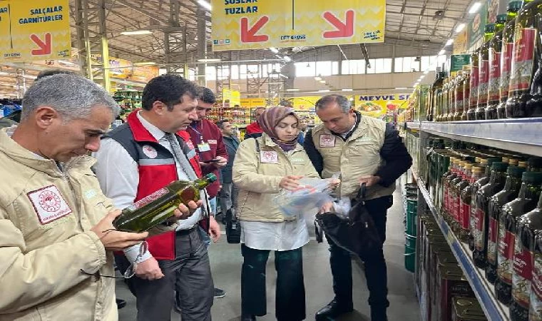 Ankara’da zeytin ürünlerine gıda denetimi