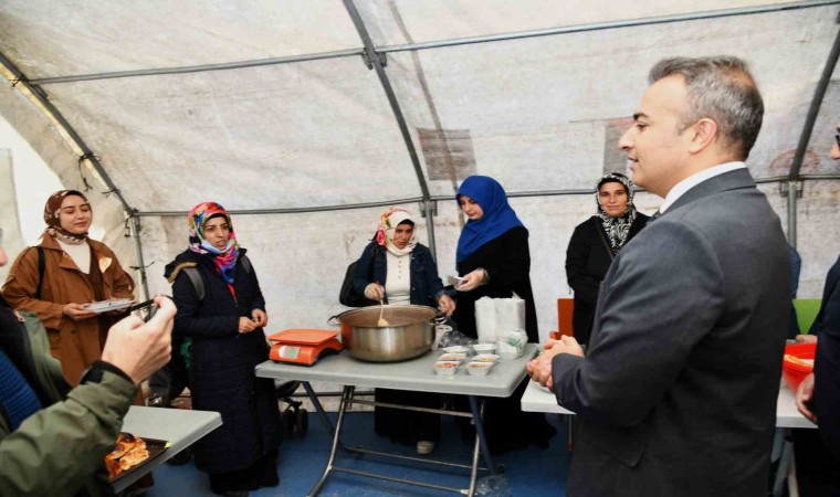 Ardahanda Filistine destek çadırı kuruldu