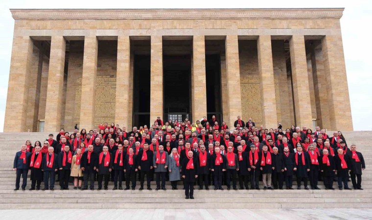 ASO ailesi 60. yılında Atanın huzurunda