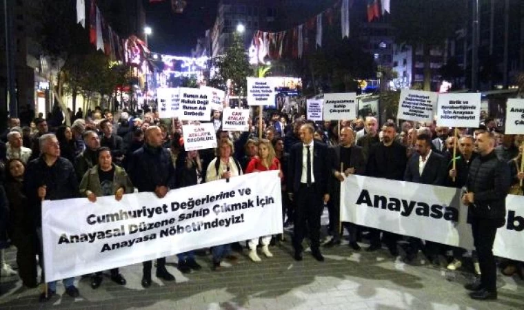 Avcılar Meydanı’nda 1 haftalık ’Anayasa nöbeti’