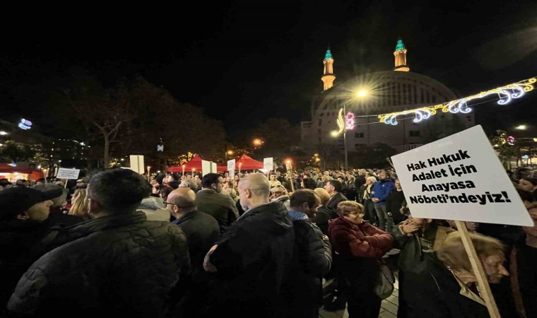 Avcılarda “Anayasa Nöbeti” 7. gününde sona erdi