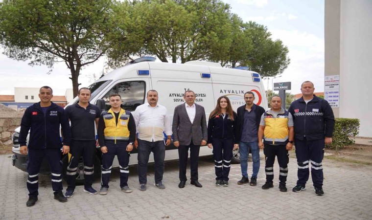 Ayvalıkta belediyeden takdir gören hizmet