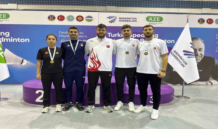 Badmintoncular Azerbaycandan 3 madalyayla döndü