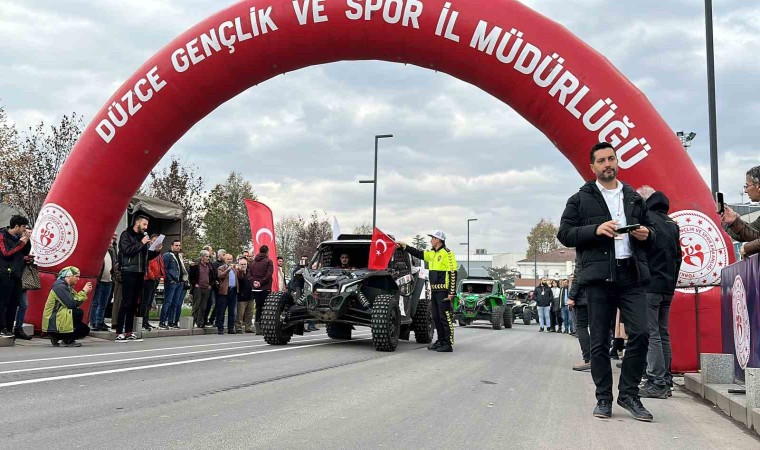 Baja rallisi Düzcede start aldı