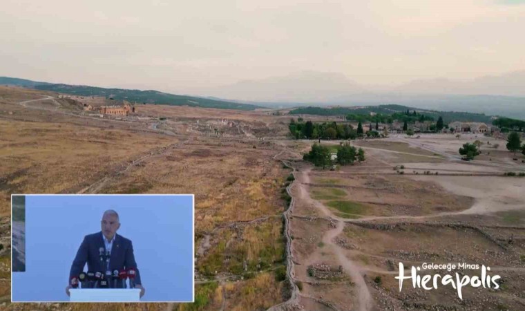 Bakan Ersoy Geleceğe Miras Hierapolis projesinin ayrıntılarını paylaştı