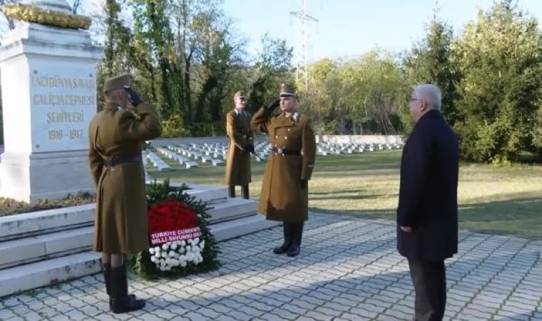 Bakan Güler, Macaristan’da 1’inci Dünya Savaşı Galiçya Cephesi Şehitliği’ni ziyaret etti