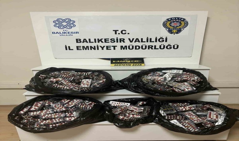 Balıkesirde narkotik polisinden büyük operasyon