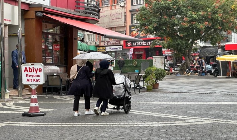 Balıkesirde Sağanak Yağış Etkili Oldu