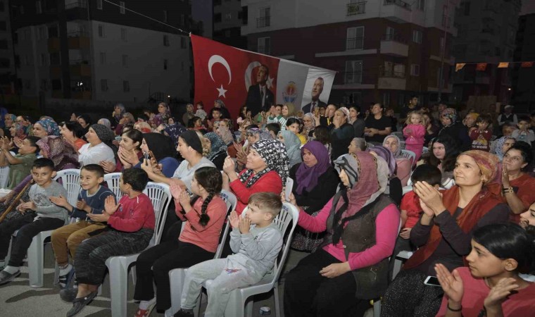 Başkan Karalar, Sarıçam Sofudede Mahallesinde halkla buluştu