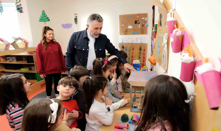 Bayraklının yeni anaokulu eğitime başlıyor