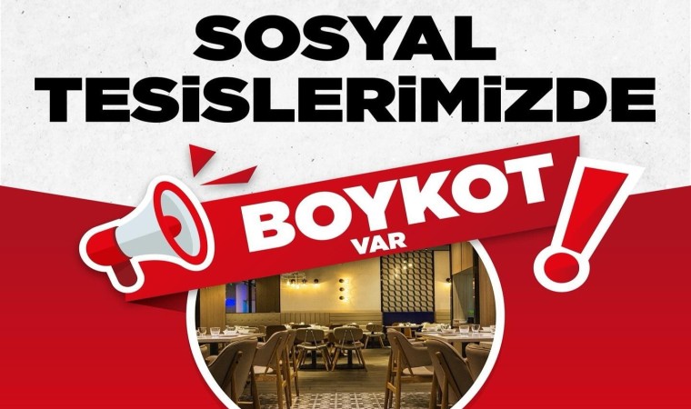 Bayrampaşa Belediyesinden İsrail ürünlerine boykot kararı