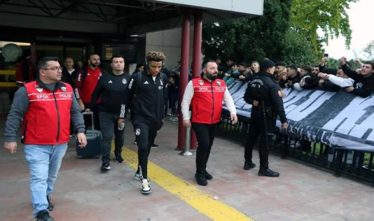 Beşiktaş’a Samsun’da çiçekli karşılama