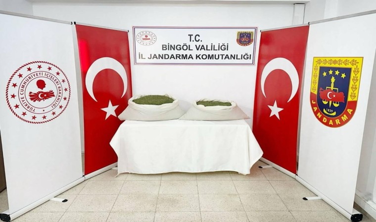 Bingölde 42 buçuk kilo uyuşturucu ele geçirildi