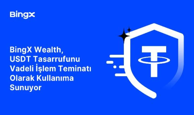 BingX Wealth, USDT tasarrufunu vadeli işlem teminatı olarak kullanıma sunuyor 