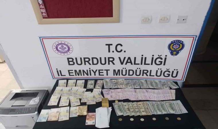 Burdurda 1 milyon 500 bin TL değerinde döviz çalan hırsız tutuklandı