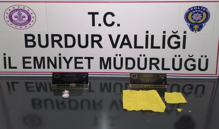 Burdurda uyuşturucu operasyonunda 1 şahıs tutuklandı