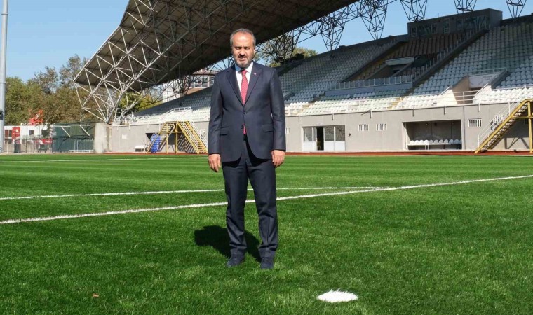 Bursada saha ve zemin futbola elverişli hale geliyor