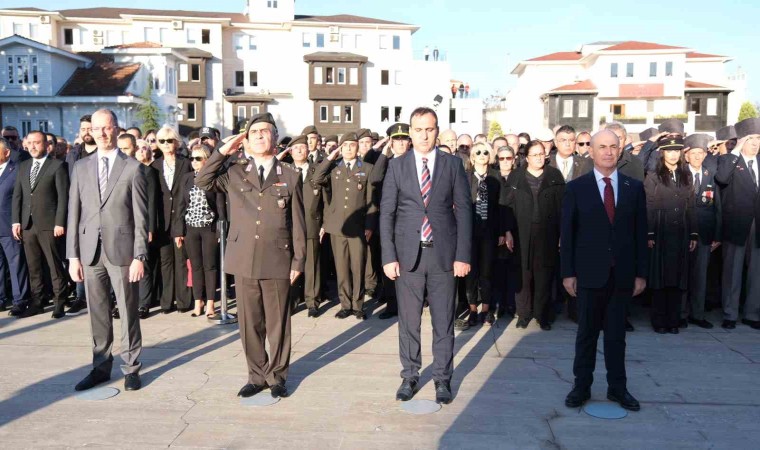 Büyükçekmecede Atatürkü anma töreni düzenlendi