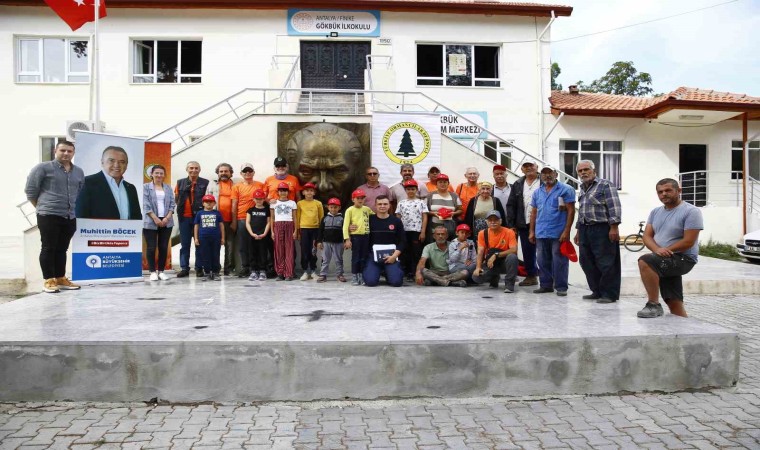 Büyükşehirden orman köylerine yangın eğitimi