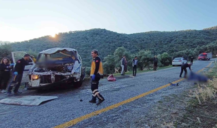 Çinede trafik kazası: 2 ölü