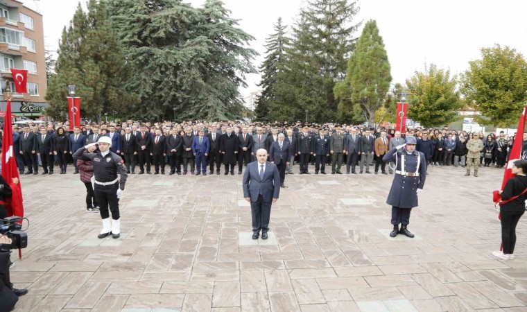 Çorumda 10 Kasım törenleri