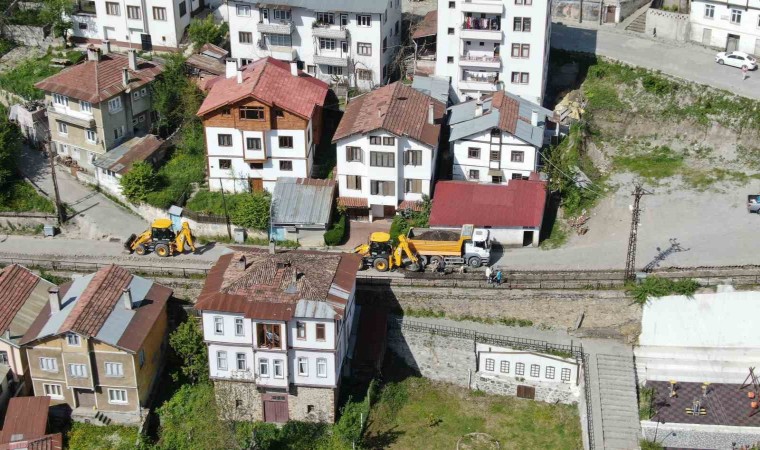 Cumhurbaşkanı Erdoğan söz vermişti, selin vurduğu bir ilçe daha doğal gaza kavuştu