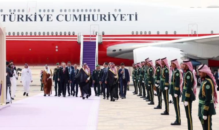 Cumhurbaşkanı Erdoğan, Suudi Arabistan’da