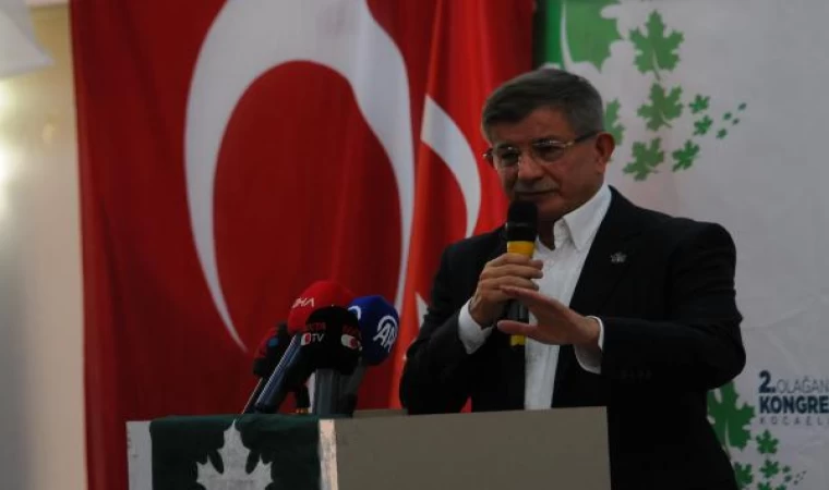 Davutoğlu: Gözümüzün önünde 1 aydır, bir halk yok ediliyor