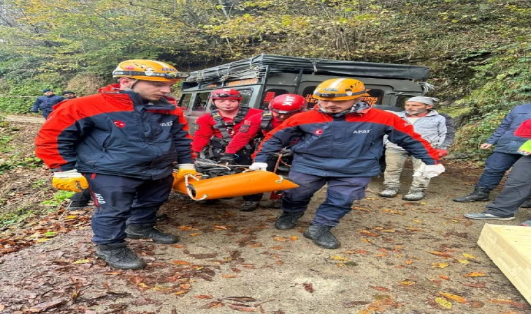 Dere yatağına düşen kamyonetin sürücüsü öldü