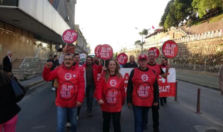 DİSK Genel Başkanı Çerkezoğlu: Bu adaletsiz vergi sistemini değiştirmek için yürüyoruz