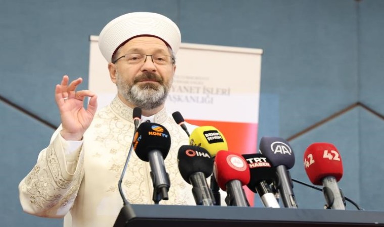 Diyanet İşleri Başkanı Erbaş: “İnsanların en hayırlısı insana faydalı olanlardır”