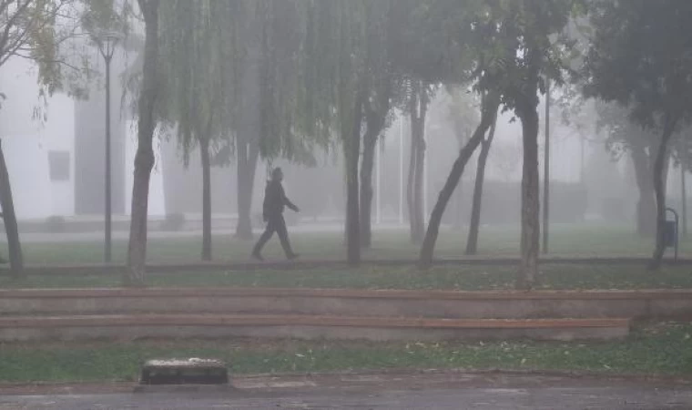 Diyarbakır’da sis etkili oldu