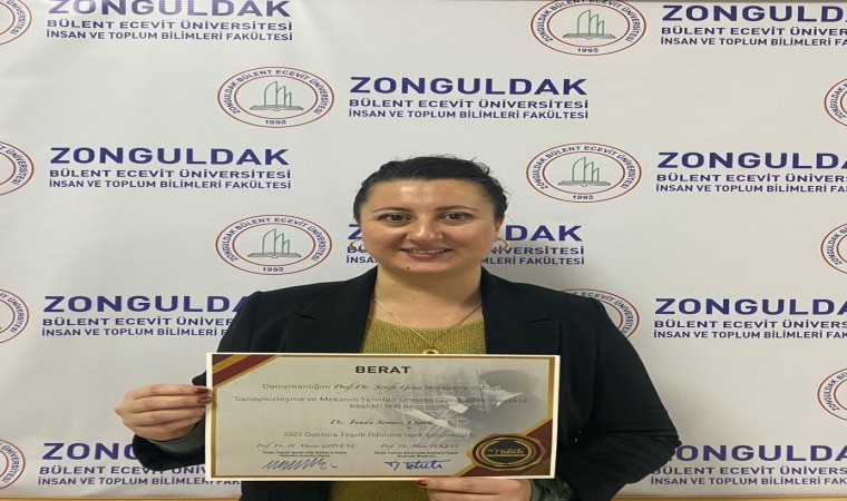 Dr. Funda Sönmez Öğütlenin Doktora Tezi “İlhan Tekeli Doktora Teşvik Ödülü”ne layık görüldü