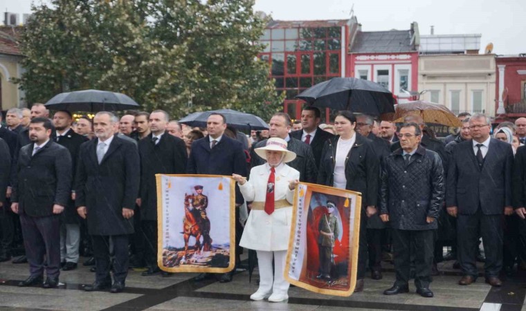 Edirnenin düşman işgalinden kurtuluşunun 101. yılı törenle kutlandı