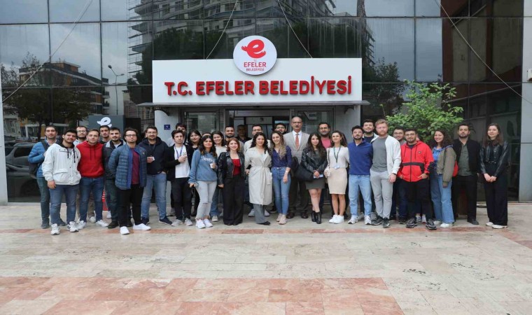 Efeler Belediyesi tıp öğrencilerini ağırladı